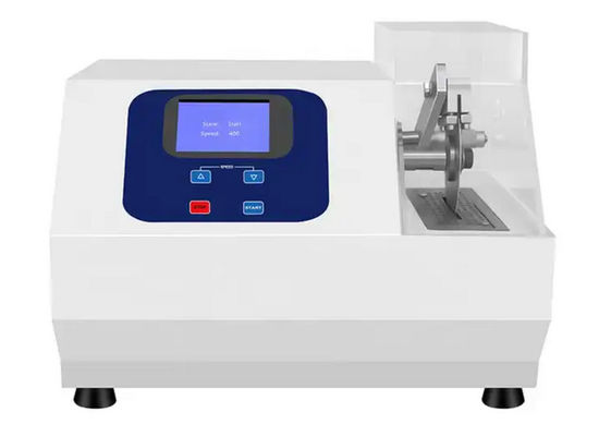 China 10rpm-600rpm Low Speed Cutting Machine , Metallography Specimen Cutter CE Qualified supplier
