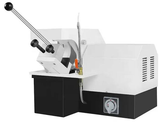 Cut Diameter 50mm Easy Operation Manual Metallographic Cutting Machine for Lab Using