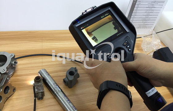 Compact 3.5&quot; Monitor Industrial Video Borescope 6mm  Handheld Borescope