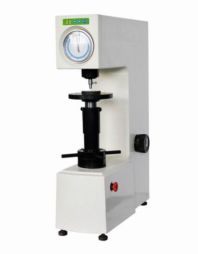 China Dial Gauge Superficial Rockwell Hardness Testing Machine With Adjustable Dwell Time supplier