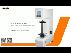 Motorized Loading Digital Display Superficial Rockwell Hardness Tester with Mini Printer