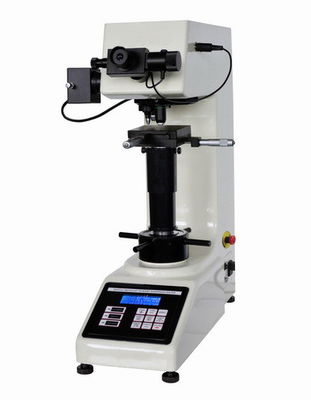 China Manual Turret Digital Vickers Hardness Testing Machine Throat 130mm with Halogen Lamp supplier
