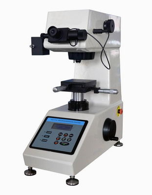 China Micro Vickers Hardness Test Equipment Sclerometer / Digital Durometer Manual Turret supplier