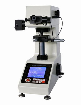 China Manual Turret Digital Eyepiece Micro Vickers Hardness Tester with Large LCD Mini Thermal Printer supplier