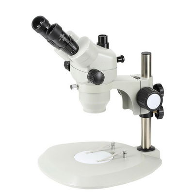 China Max Magnification 65X Trinocular Zoom Stereo Microscope with Long Working Distance 110mm supplier