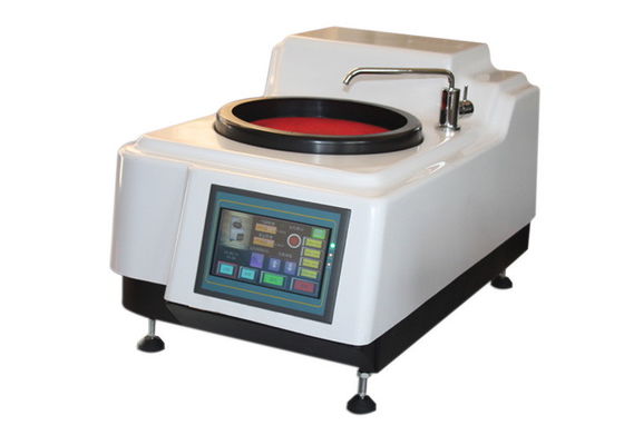 China Disc 250mm Four Steps Speed Metallographic Grinding and Polishing Machine with Touch Screen supplier