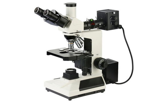 Long Working Distance Transmitted And Reflected Light Microscope 5X 10X 40X 60X
