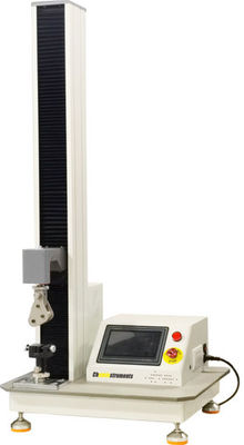 China Touch Screen single column tensile testing machine max capacity 5KN Stroke 850mm supplier