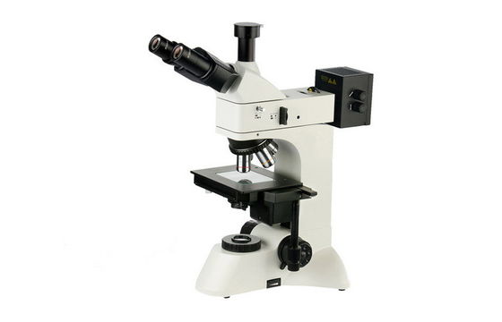 Iqualitrol Digital Metallurgical Microscope 10x 40x 100x With Coarse / Fine Focus