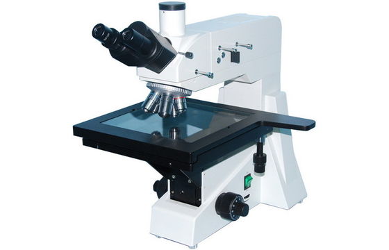 Trinocular Inverted Microscope , Reflected Polarizing Metallurgical Microscope