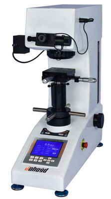 China Large LCD Digital Eyepiece manual turret Vickers hardness testing Machine by weights loading supplier