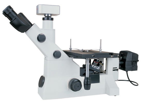 China Dark Field Inverted Trinocular Digital Metallurgical Microscope with Infinity Optical System supplier