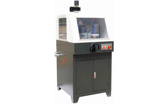 China Manual Large Metallographic Cutting Machine Quick Clamp with Max Section 100mm supplier