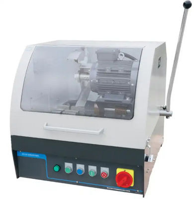 High Performance Manual Metallographic Cutting Machine Water Cooling with 2800rpm Speed