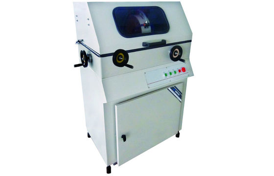 China Metallographic Abrasive Cutting Machine Capacity 65mm for Unequal Metallographic Specimen supplier