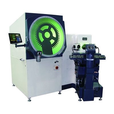 Floor Type Diameter 800mm Large Screen Measuring Profile Projector With Rotary Worktable