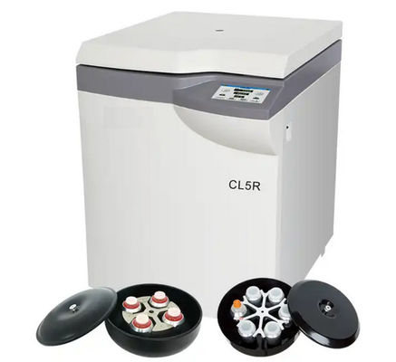 CL5R Low Speed 5000rpm Lab Refrigerated Centrifuge With Swing Rotors 6x500ml