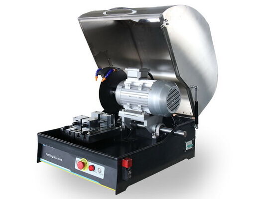 Water Cooling Manual Metallographic Cutting Machine with CE Max Cut Section 80mm