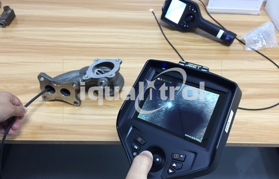 Dual Camera megapixel Industrial Videoscope 5m Tube for Visual Inspection Aircraft Engines