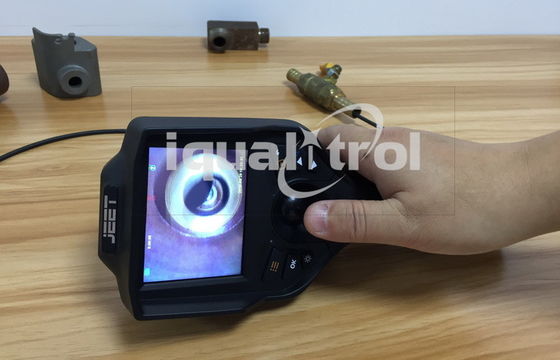 Portable Megapixel Industrial Video Borescope with Tungsten-braided Insert Tube