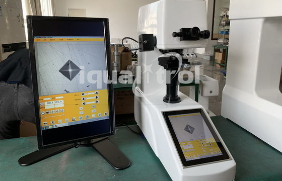 China Touch Controller Micro Vickers Hardness Tester with Built-in Automatic Measurement Software supplier