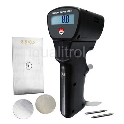 Portable Digital Barcol Hardness Tester Good Stability Convenient Calibration for Aluminum Alloys