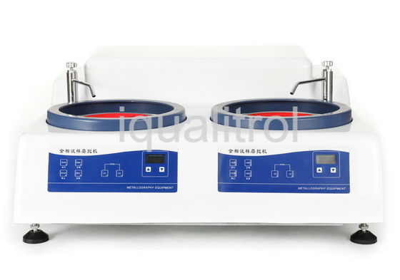 Double Disc Separated Control Metallographic Grinding and Polishing Machine Stepless Speed