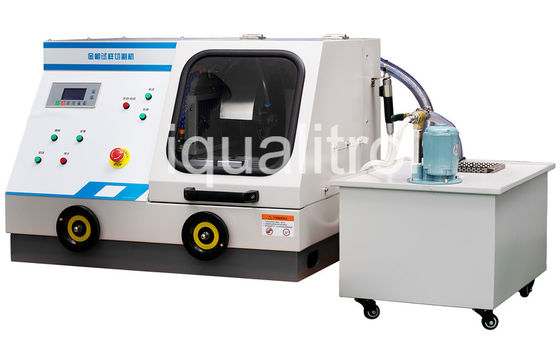 China Automatic Metallographic Cutting Machine 2100rpm AC-80 AC-100 Recycle Water Cooling supplier