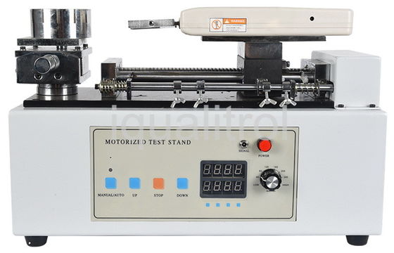 China Max Force 500N Electric Horizontal Test Stand with Auto Control Switch for Pull Push Force Gauge supplier