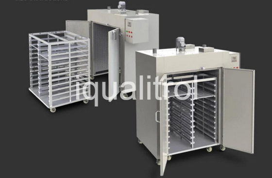 China Digital Smart Controller Industrial 300℃ Trolly Drying Oven supplier