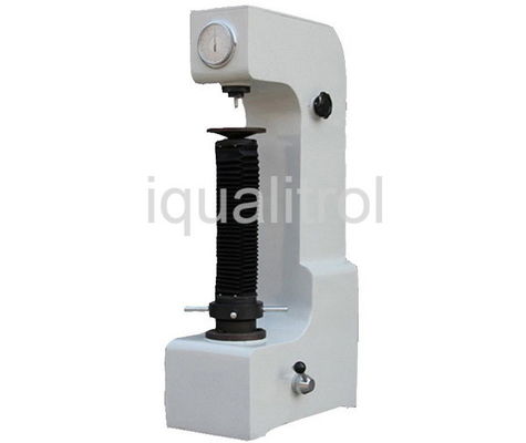 0.5HR Resolution Manual Loading Rockwell Hardness Testing Machine Max Vertical Space 400mm