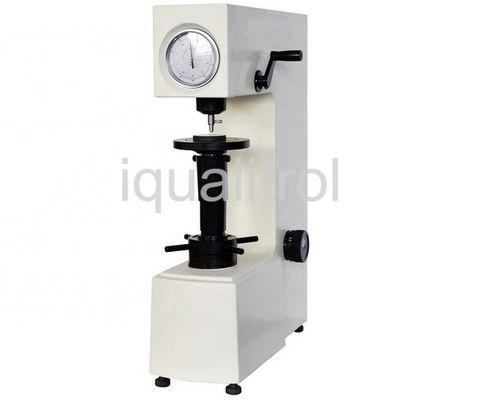 China Vertical 175mm Manual Loading Superficial Rockwell Hardness Tester with 0.5HR Resolution supplier