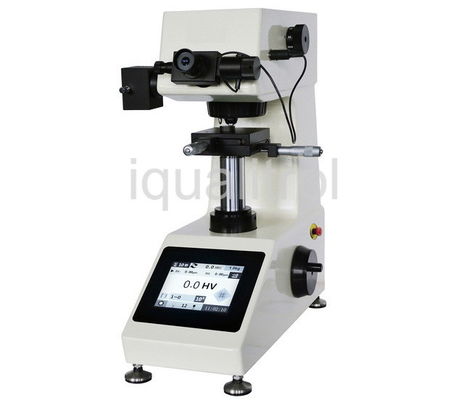 China Vertical Space 100mm Touch Screen Digital Micro Vickers Hardness Tester with Auto Turret supplier