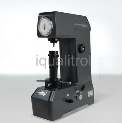 China 0.5HR Rockwell Hardness Testing Machine 128mm Throat With Dial Reading supplier