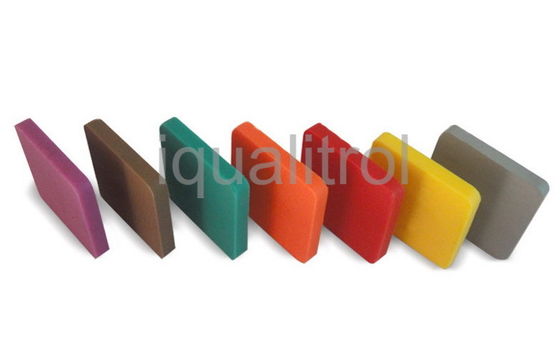 Plastics Hardness Tester Test Block Hard Rubber Durometer Test Block with 7 Color Test Block Kit