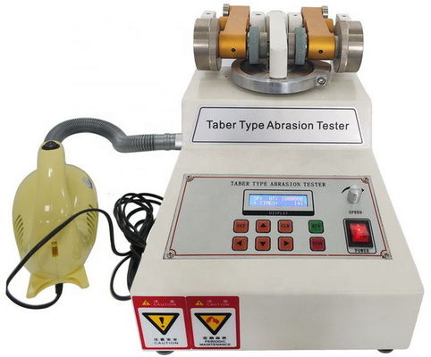 China Abrasion Wear Resistance Digital Display Taber Tester for Leather Cloth Rubber Testing ISO9352 supplier