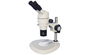 Trinocular Head Parallel Stereo Zoom Optical Microscope 8x to 50x Magnification supplier