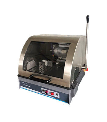 Water Cooling Manual Metallographic Cutting Machine with CE Max Cut Section 80mm