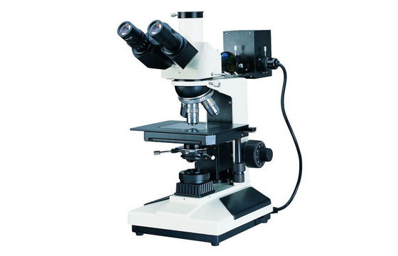 Trinocular Wide Field Eyepiece Reflected and Transmitted Metallurgical Microscope