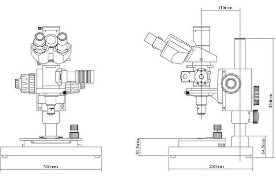 Infinity Optic System Digital Metallurgical Microscope with DIC and LED Illumination