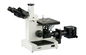 Double Layer Stage Inverted Trinocular Digital Metallurgical Microscope with 10X Eyepiece supplier