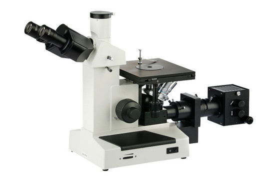 Trinocular Inverted Digital Metallurgical Microscope with Wide Field Eyepiece 10X