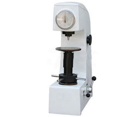 Depth Throat 135mm Basic Manual Rockwell Hardness Testing Machine Resolution 0.5HR