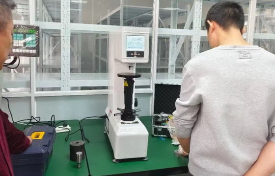 Printer type Large LCD Digital Rockwell Hardness Tester with RS232 interface Auto Loading