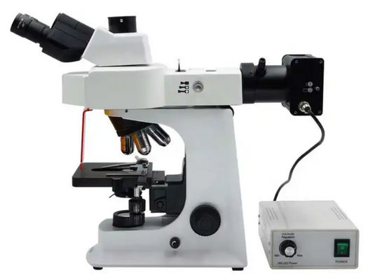 Plan Achromatic Objective Reflected Fluorescence Microscope Fine Focus System