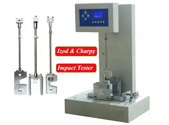 izod and charpy Pendulum Impact Tester For Non Metallic Materials Impact Energy max 25J