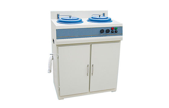 Fixed Speed Metallographic Grinding And Polishing Machine Bench Grinder Polisher With Cabinet