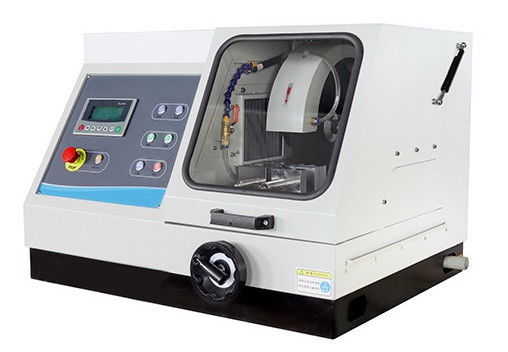 Q-80Z Automatic / Manual Metallographic Cutting Machine with Water Cooling Speed 10mm/min