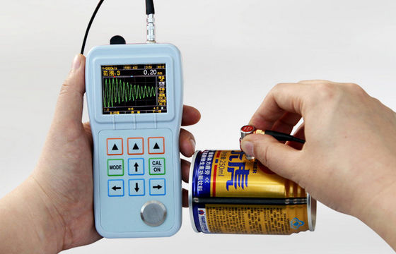 Echo Mode Ultrasonic Thickness Gauge Meter PM-5DL OLED Screen Resolution 0.001mm