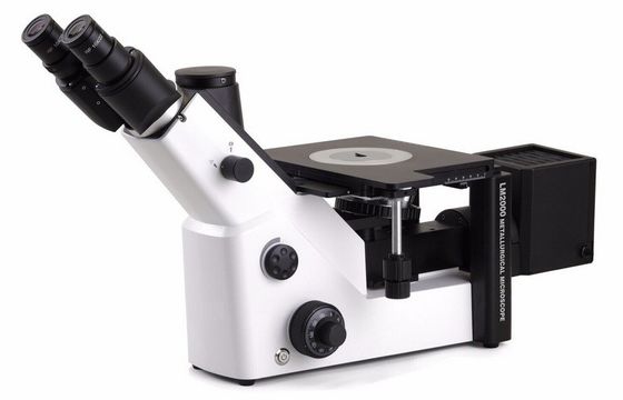 Trinocular Inverted Metallurgical Microscope LM-2000A With Kohler Reflected Illumination